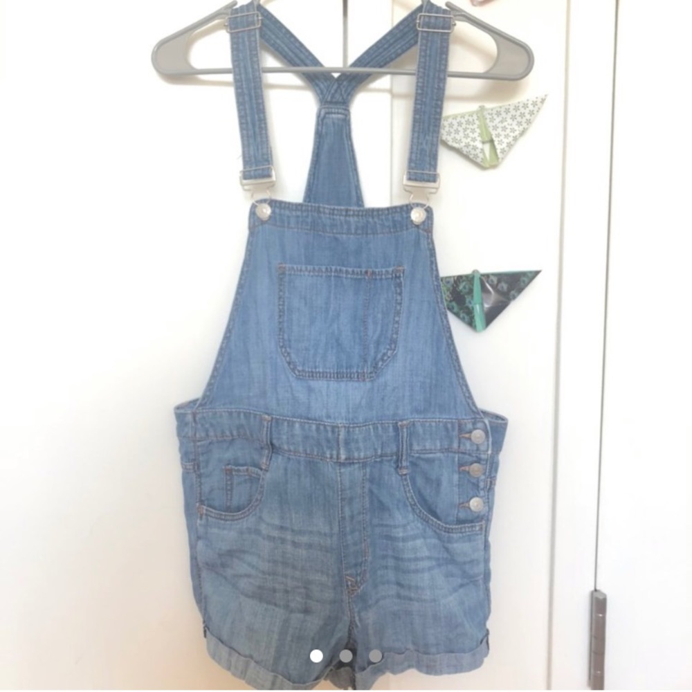 Denim overalls